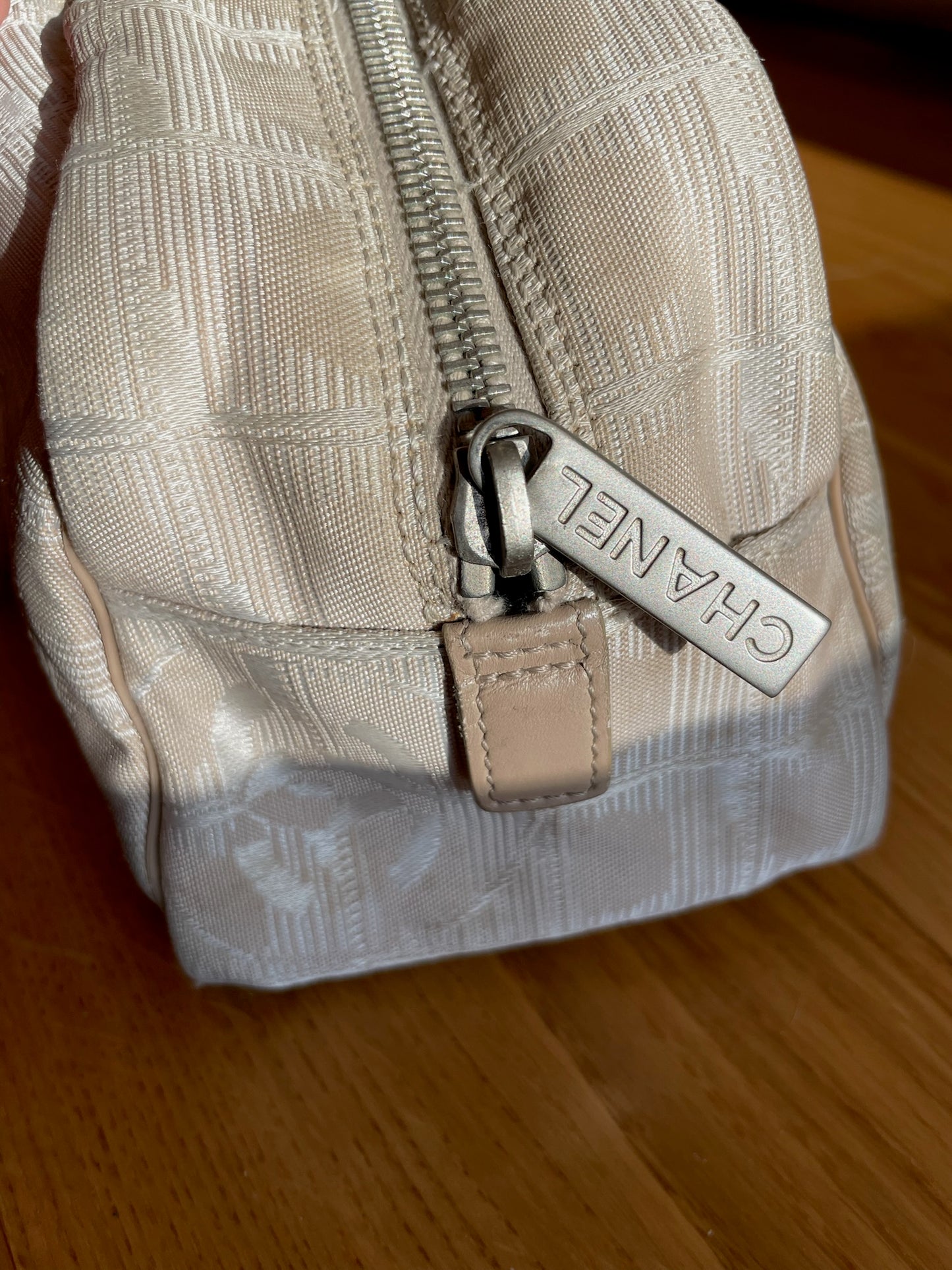 Chanel Cambon Ligne Bowling Bag – Ivory Jacquard with Leather Trim