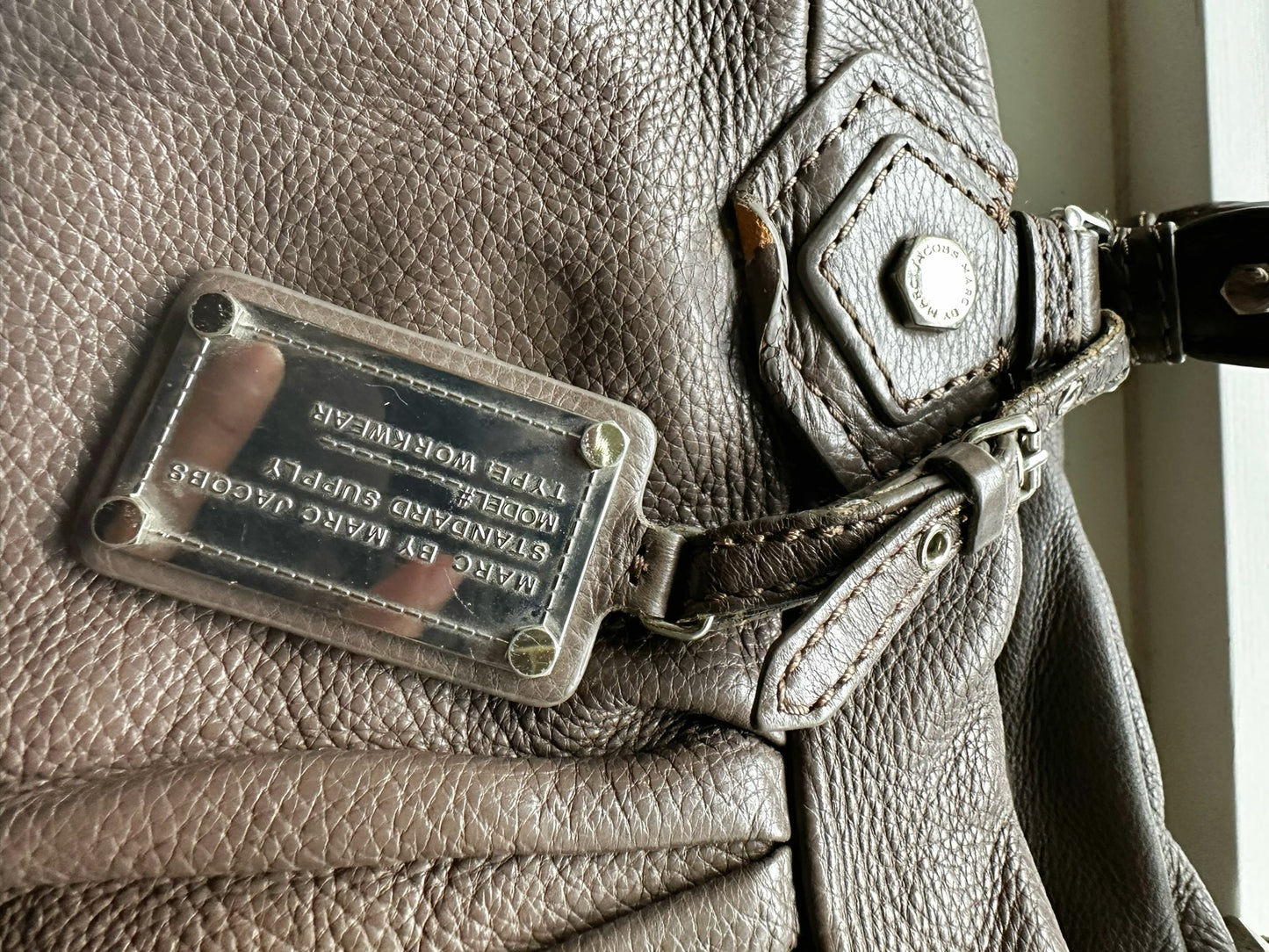 Marc by Marc Jacobs Classic Q Baby Aidan Satchel Bag – Taupe