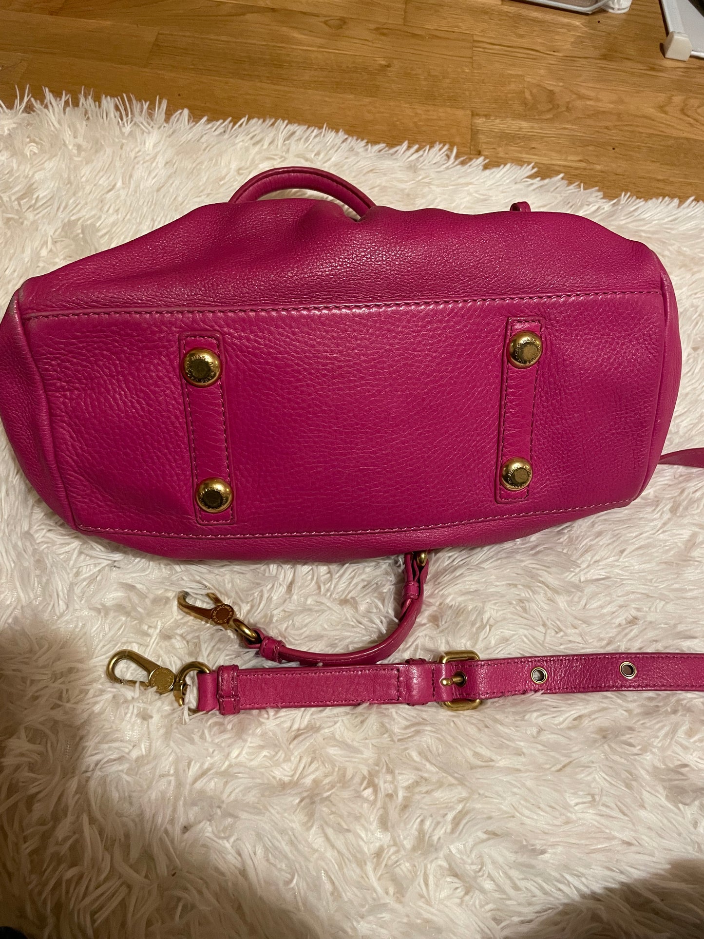 Marc by Marc Jacobs Classic Q Hillier Satchel – Hot Pink