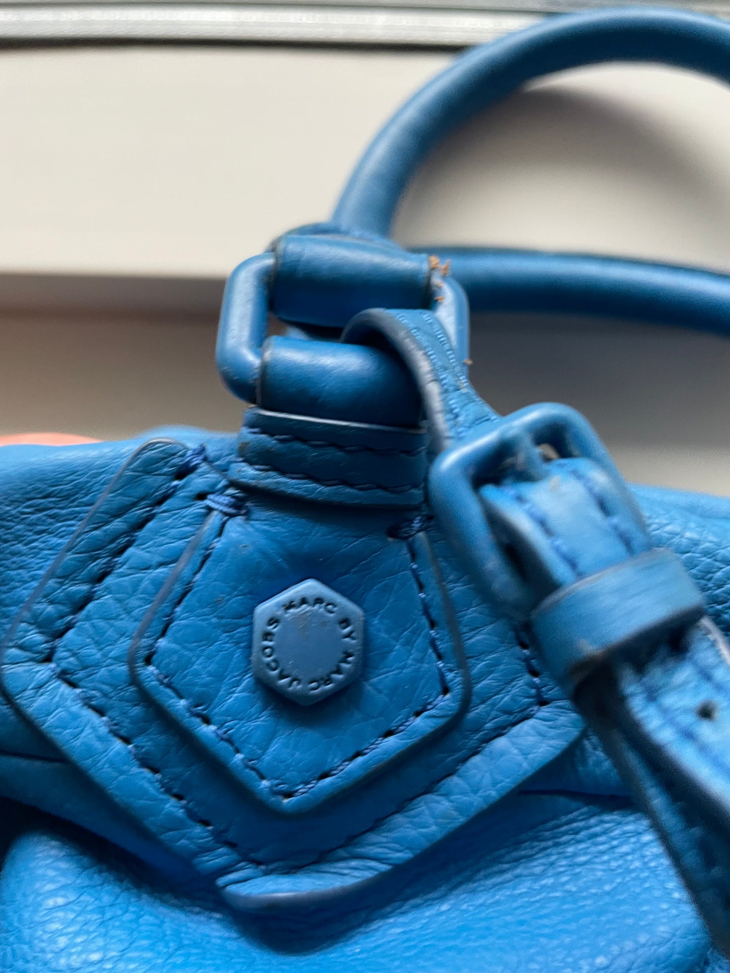 Marc by Marc Jacobs Classic Q Bag Baby Aidan Satchel – Blå