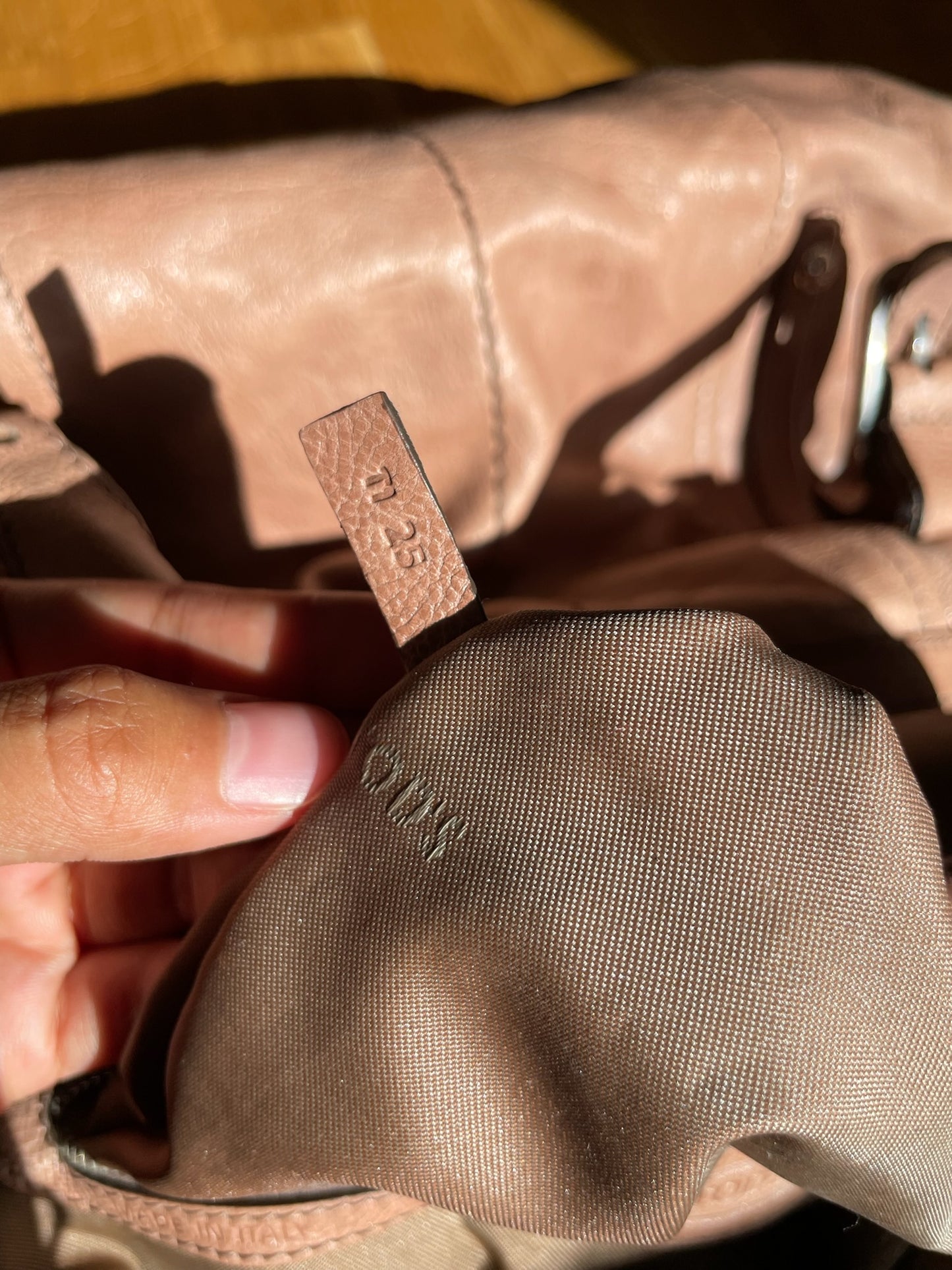 Tod’s Leather Satchel Bag – Light Pink