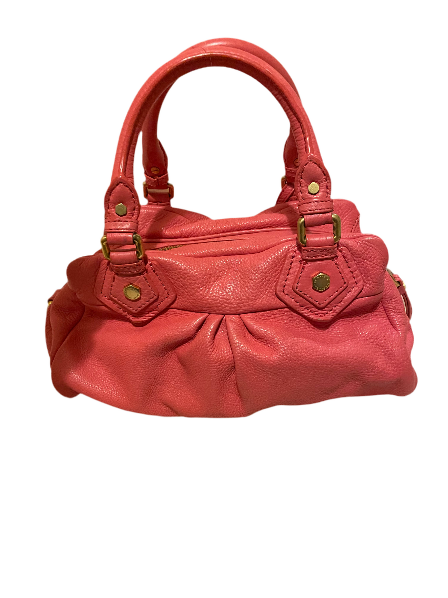 Marc by Marc Jacobs Classic Q Hillier Satchel – Coral Pink
