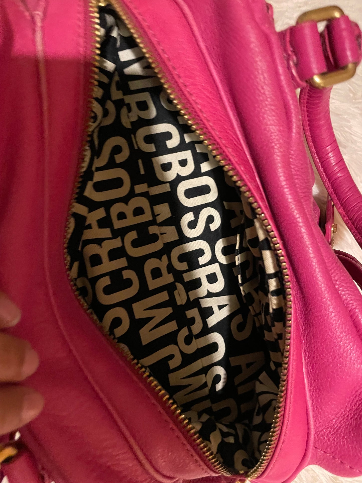 Marc by Marc Jacobs Classic Q Hillier Satchel – Hot Pink