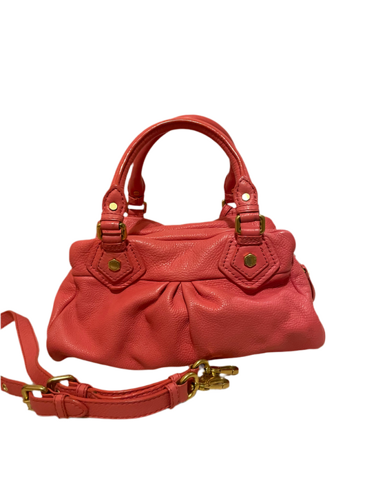 Marc by Marc Jacobs Classic Q Hillier Satchel – Coral Pink