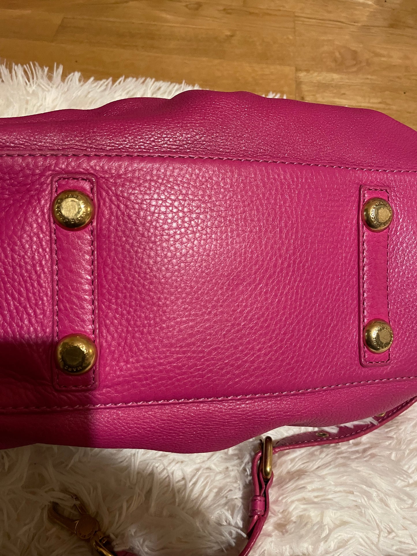 Marc by Marc Jacobs Classic Q Hillier Satchel – Hot Pink