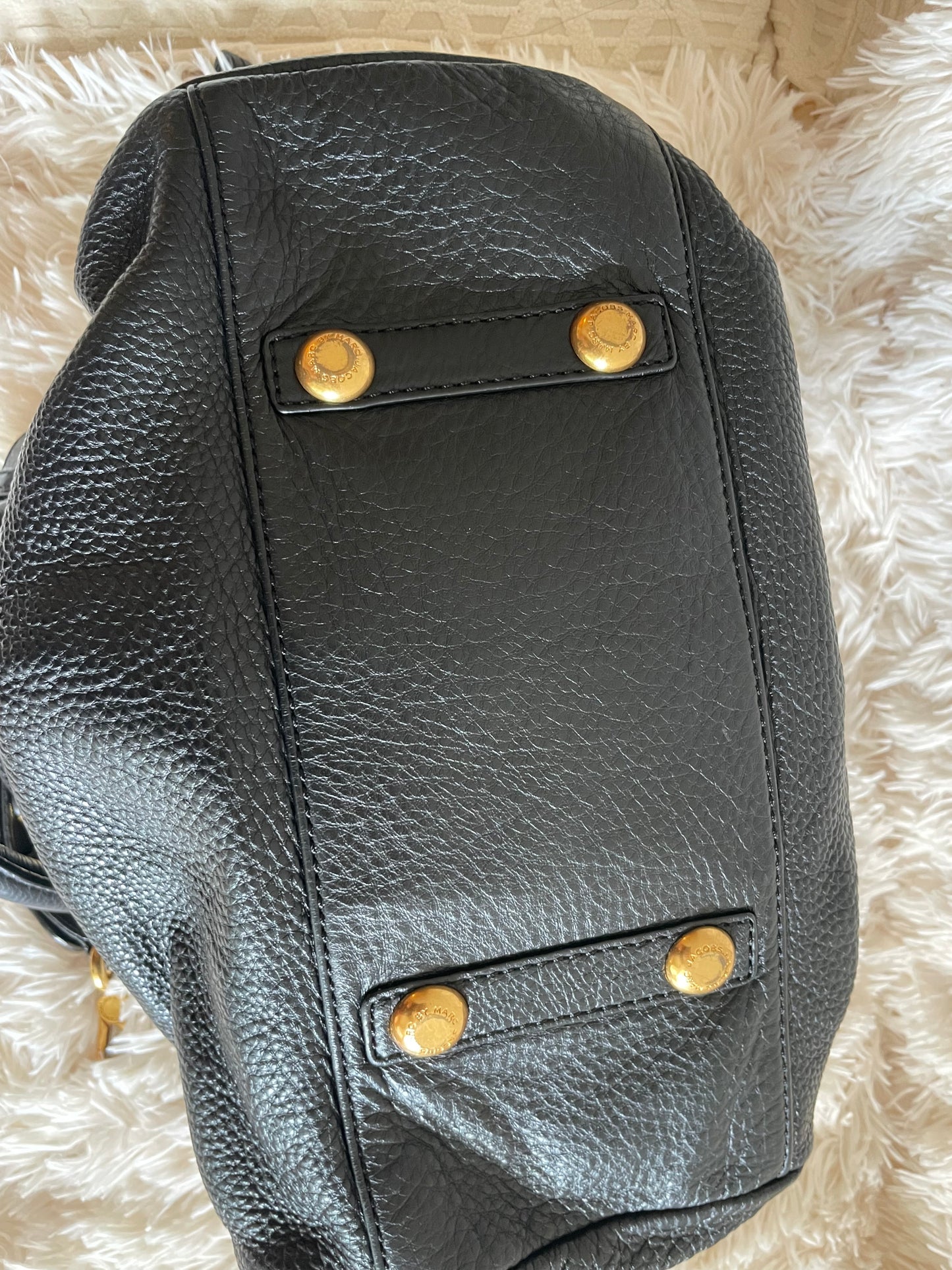 Marc by Marc Jacobs Classic Q Baby Aidan Satchel – Black