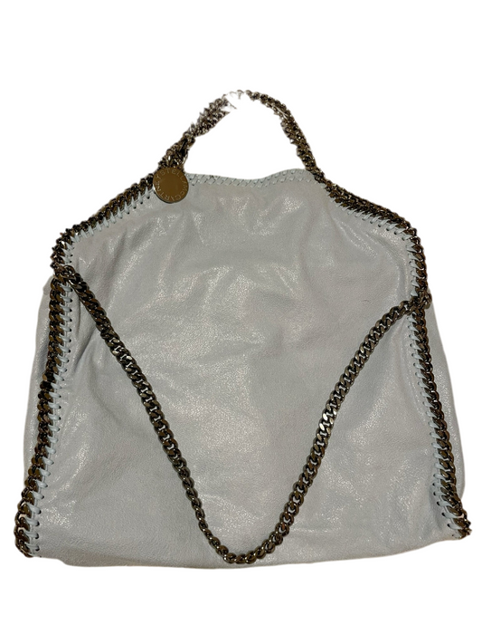 Stella McCartney Falabella Fold Over Tote – Light Blue
