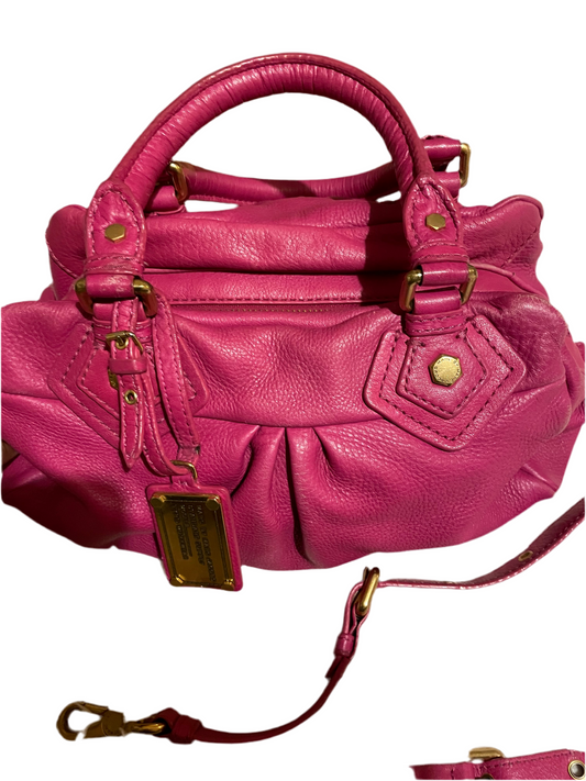 Marc by Marc Jacobs Classic Q Hillier Satchel – Hot Pink