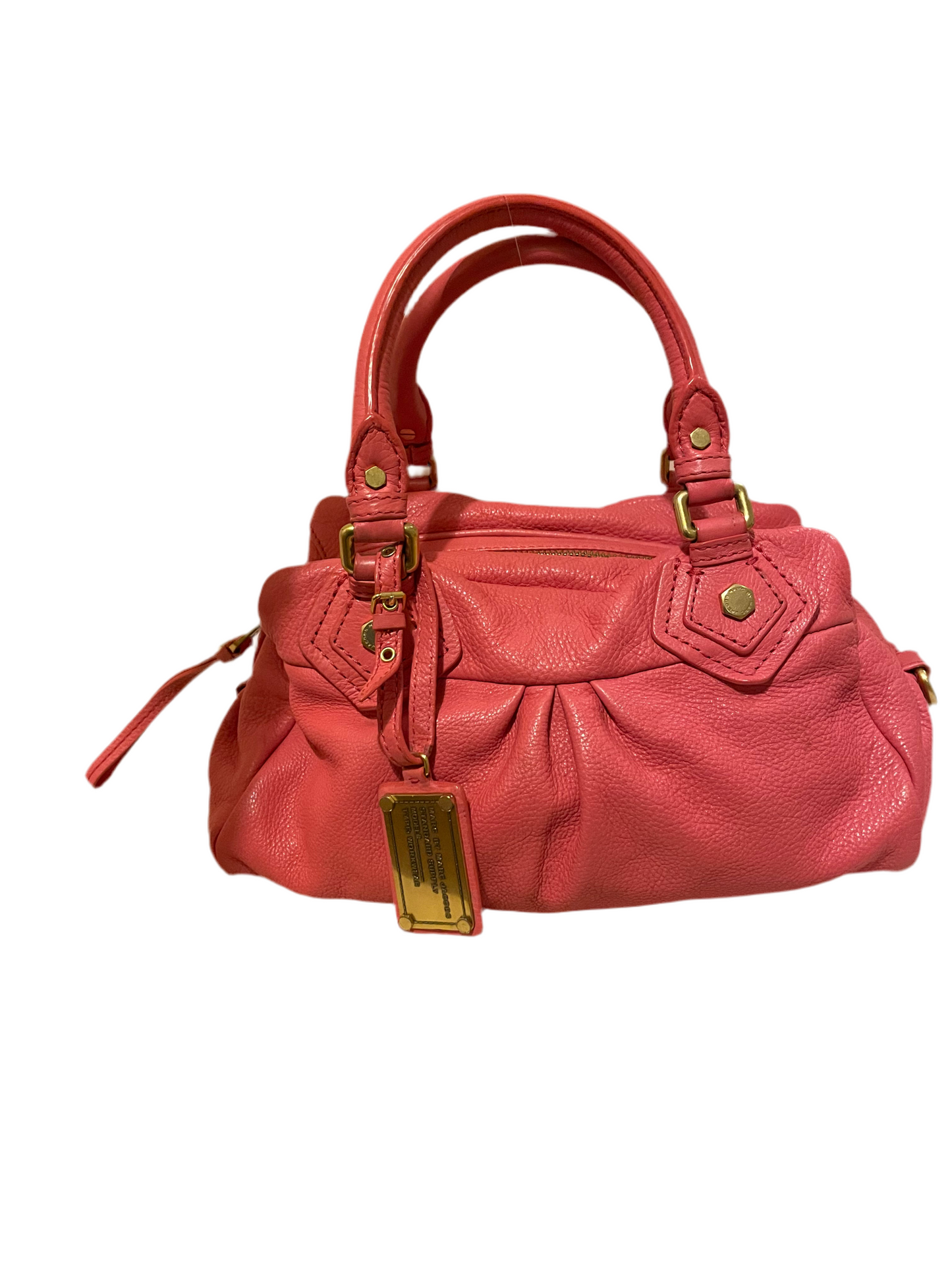 Marc by Marc Jacobs Classic Q Hillier Satchel – Coral Pink