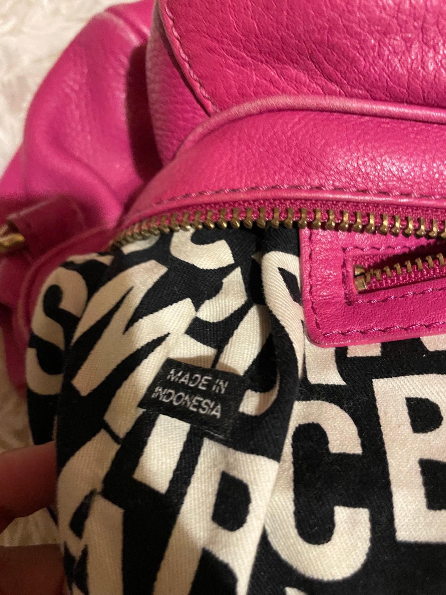 Marc by Marc Jacobs Classic Q Hillier Satchel – Hot Pink