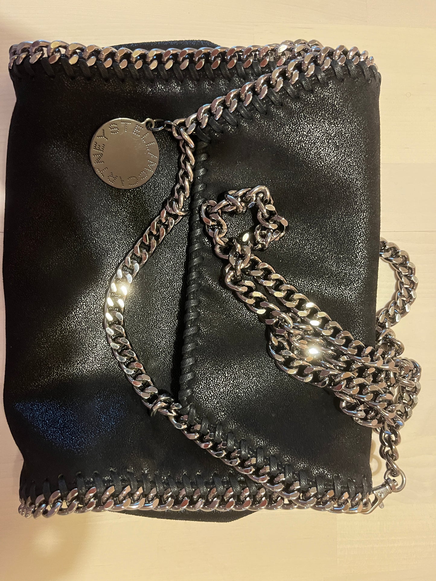Stella McCartney Falabella Mini Skuldertaske – Sort