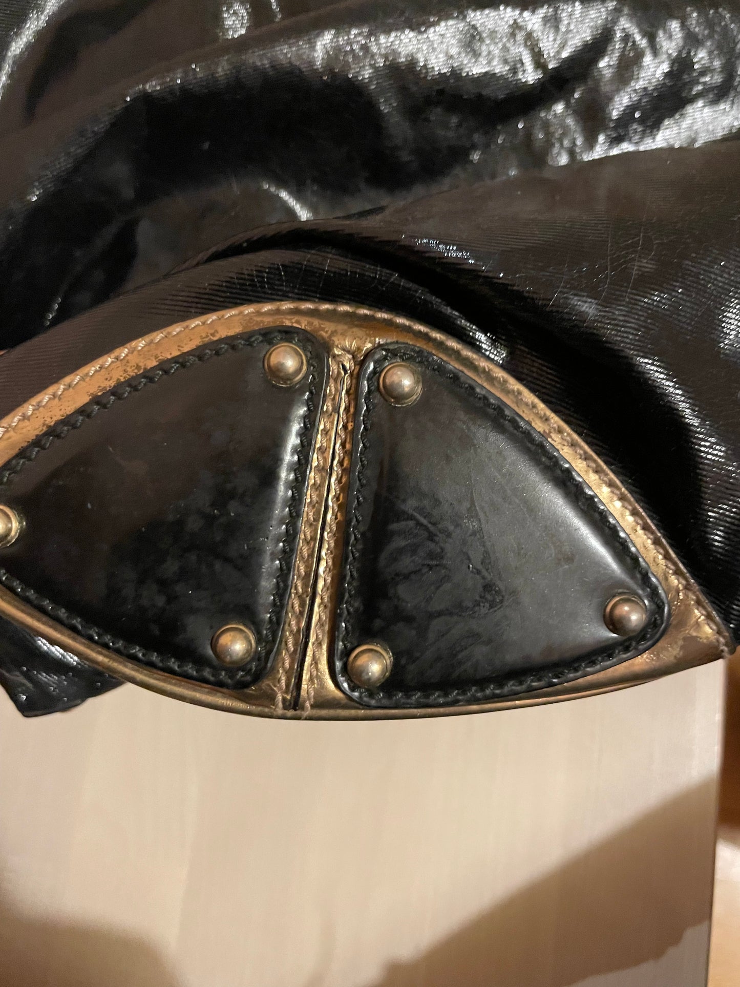 Gucci Indy Patent Ombre Leather Hobo Bag