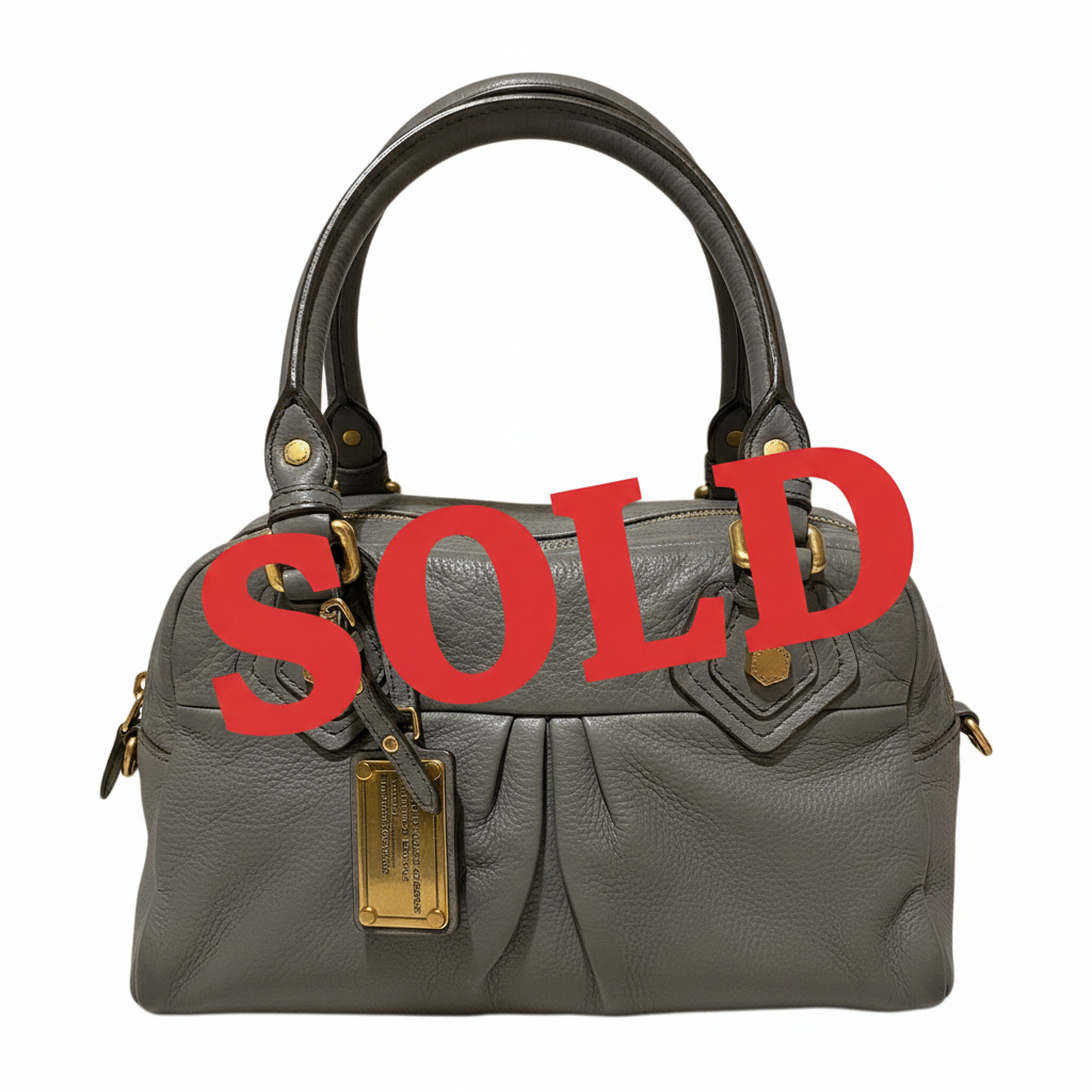 Marc by Marc Jacobs Classic Q Baby Aidan Satchel – Navy Blue