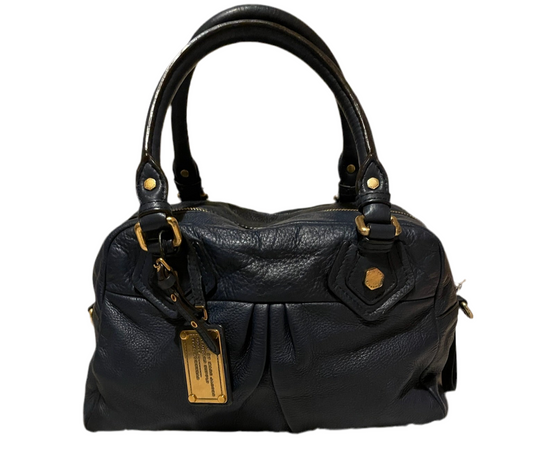 Marc by Marc Jacobs Classic Q Baby Aidan Satchel – Navy Blue