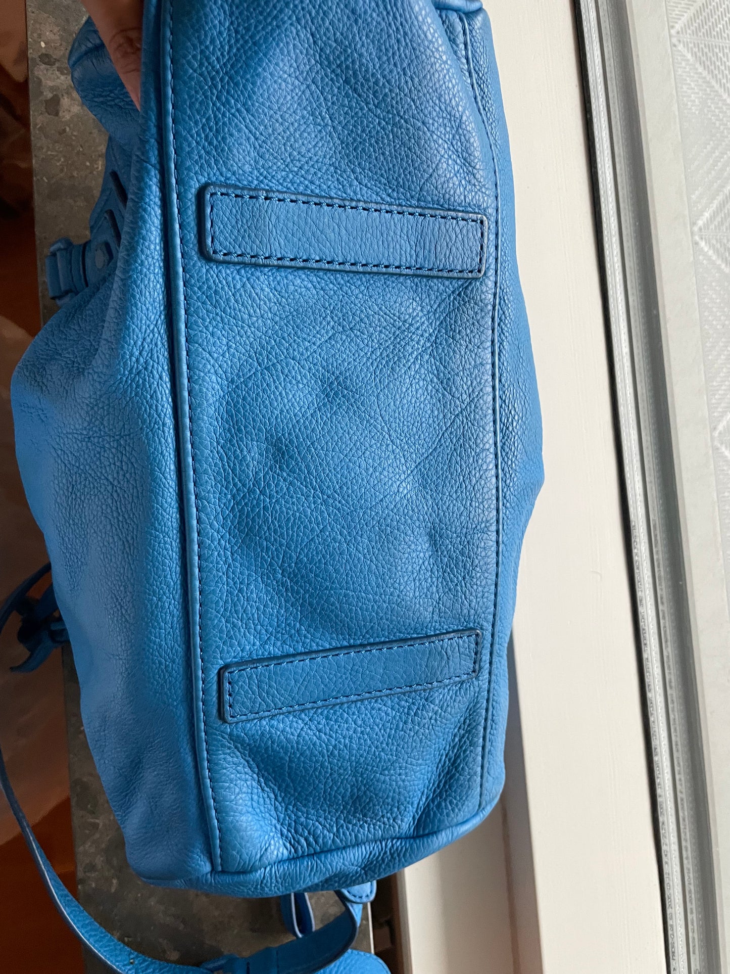 Marc by Marc Jacobs Classic Q Bag Baby Aidan Satchel – Blå