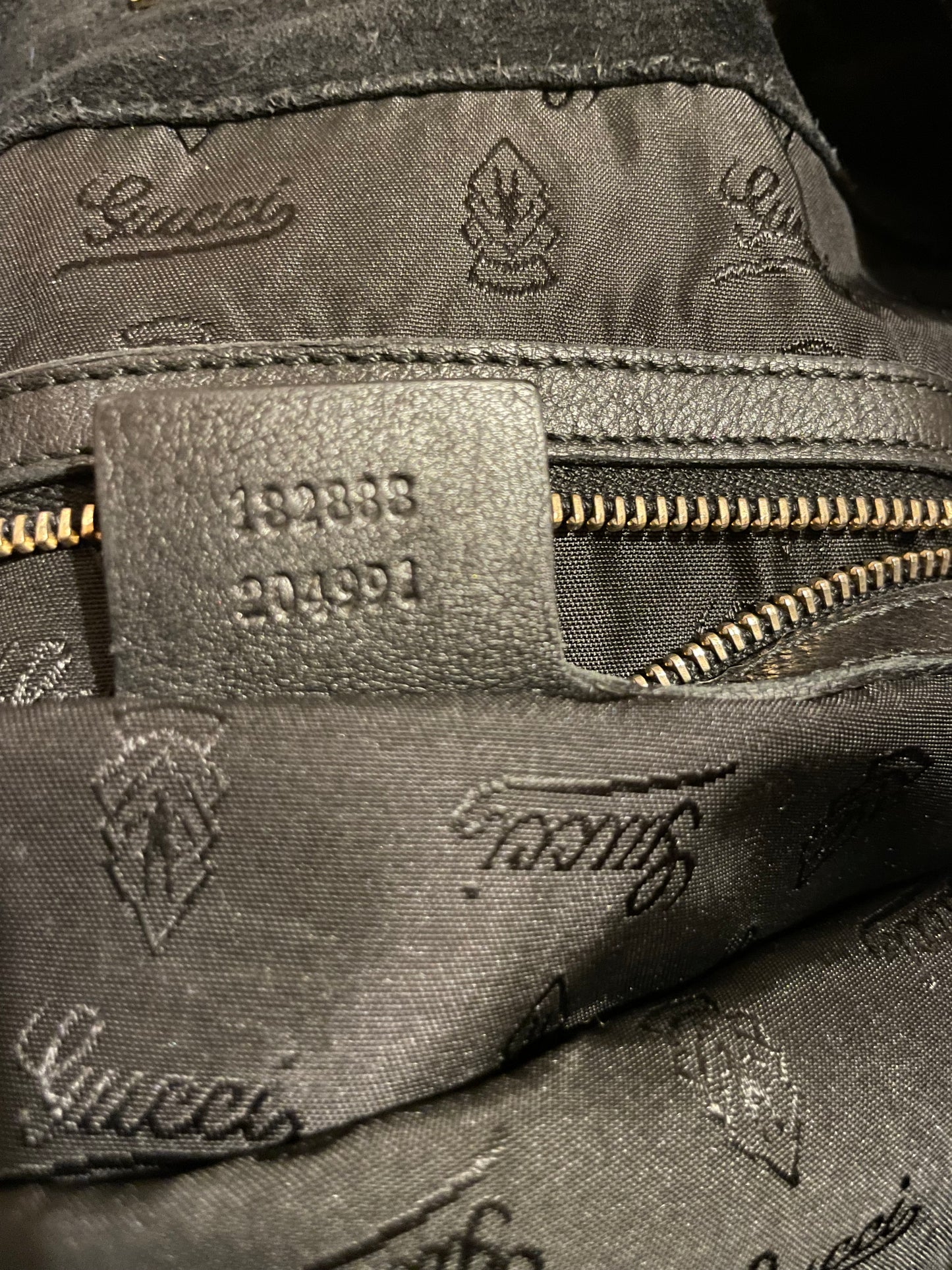 Gucci Indy Patent Ombre Leather Hobo Bag