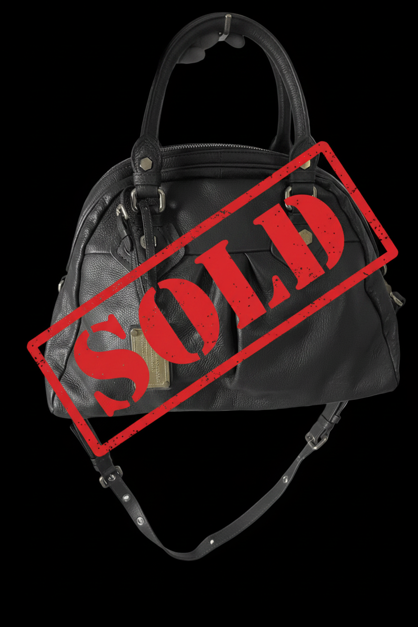 MARC BY MARC JACOBS Classic Q Mini Hillier Satchel – Black with