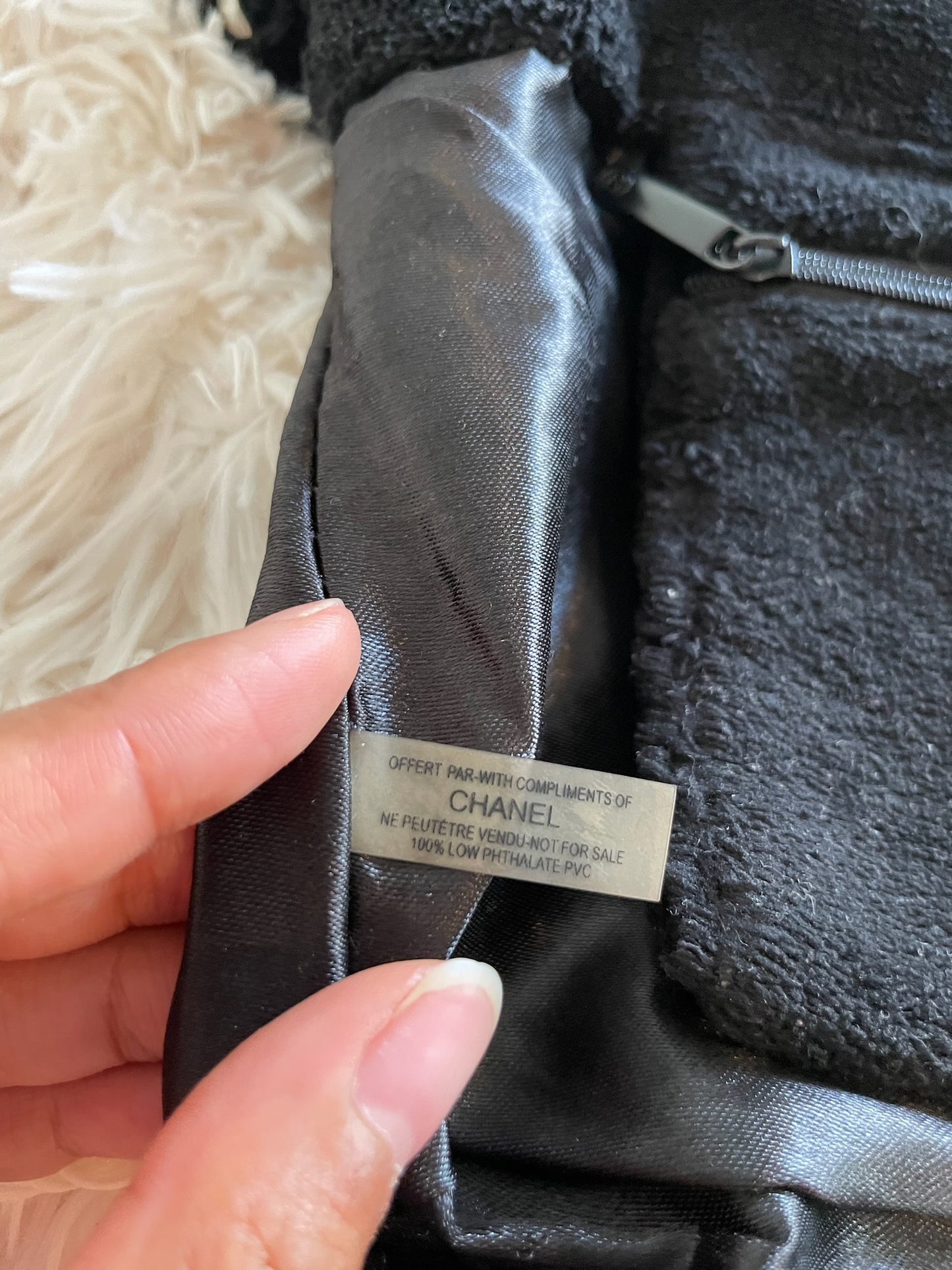 Chanel Terrycloth Shoulder Bag