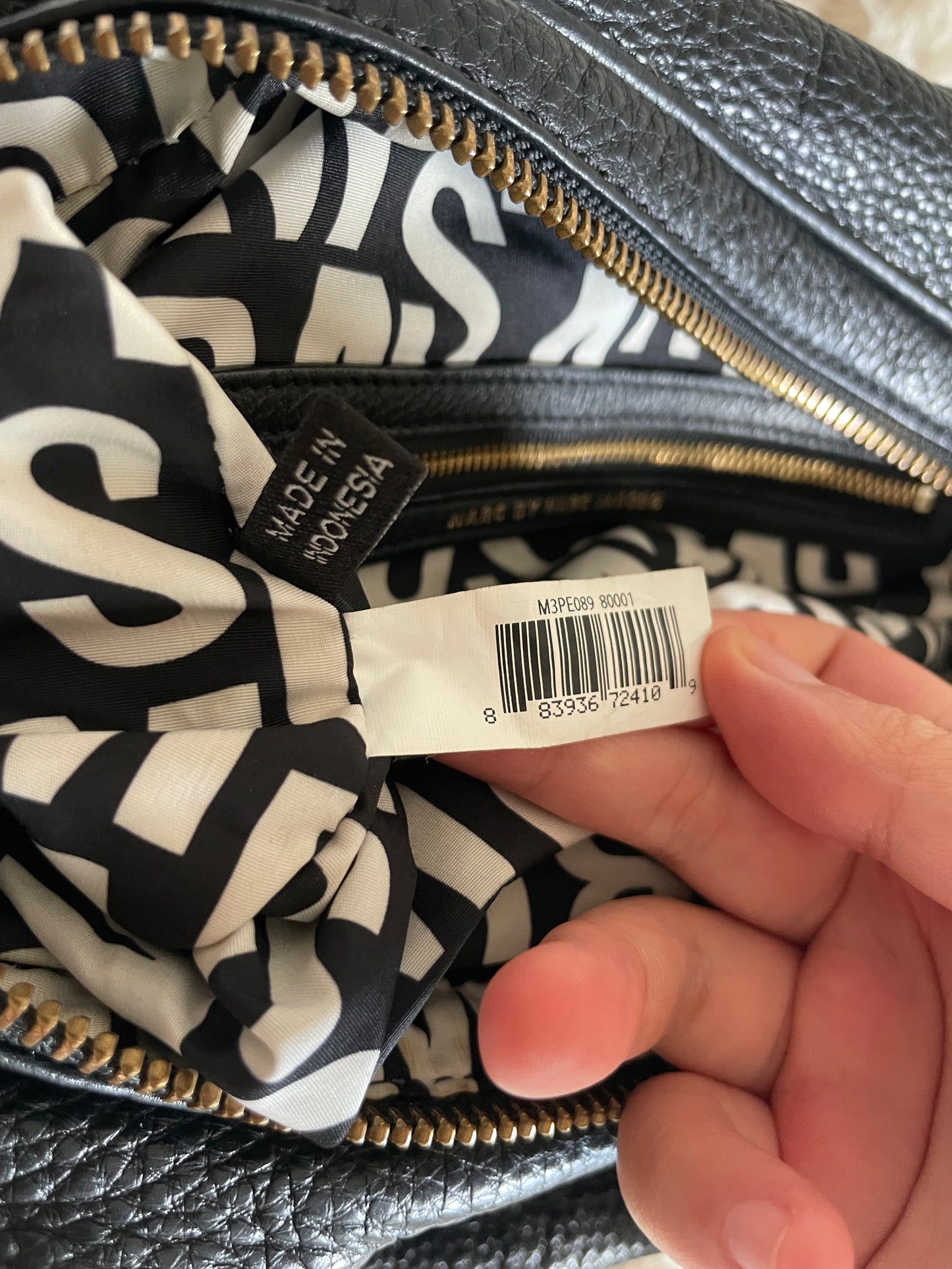 Marc by Marc Jacobs Classic Q Baby Aidan Satchel – Black