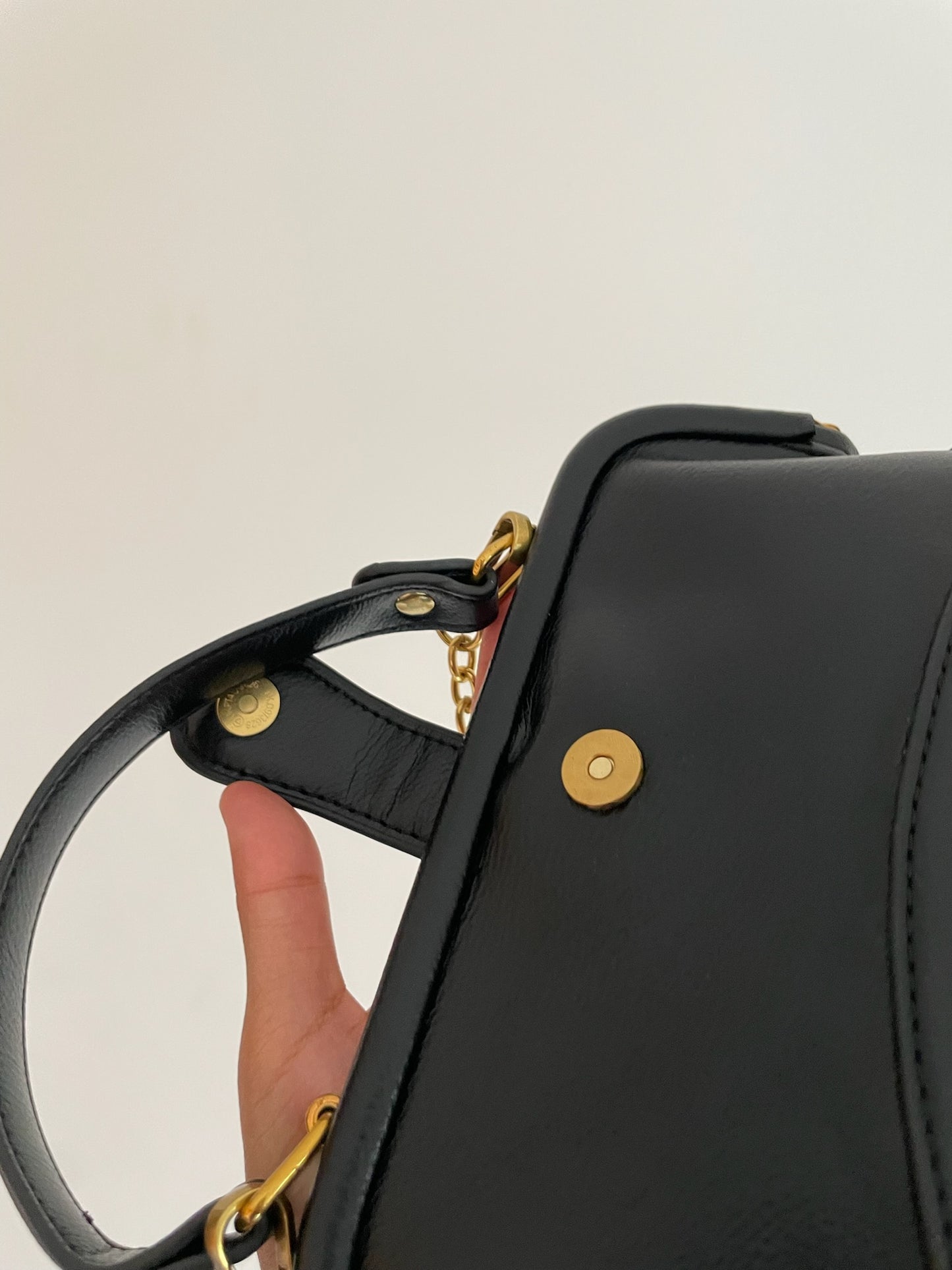 Vivienne Westwood Granny Frame Bag – Black Leather, Small