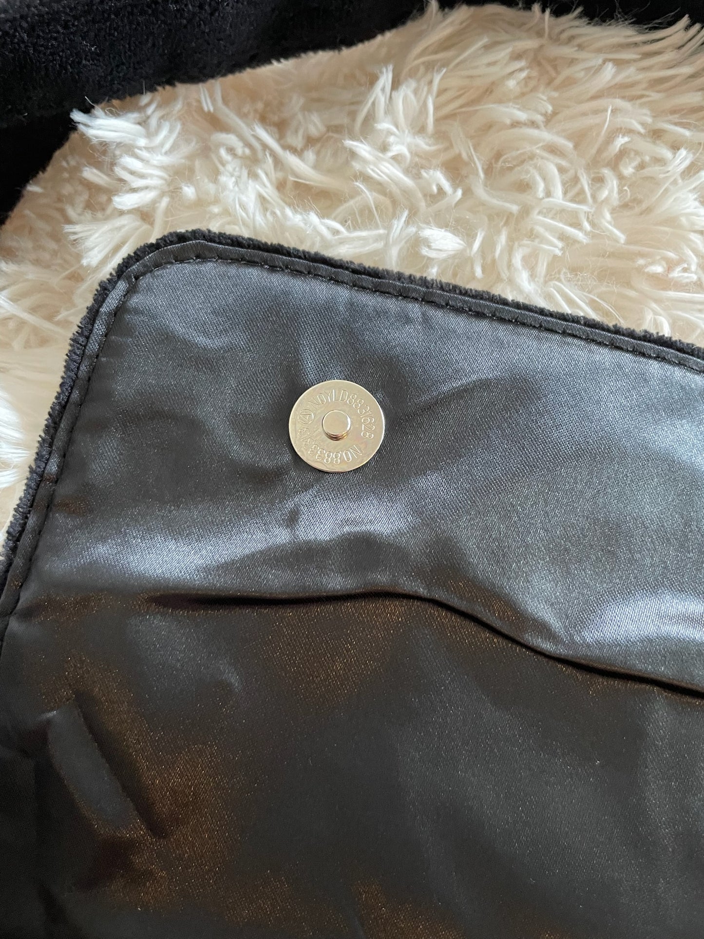 Chanel Terrycloth Shoulder Bag – Black