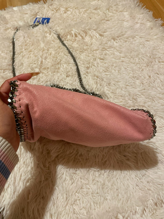 Stella McCartney Falabella Fold Over Tote in Cream Canvas