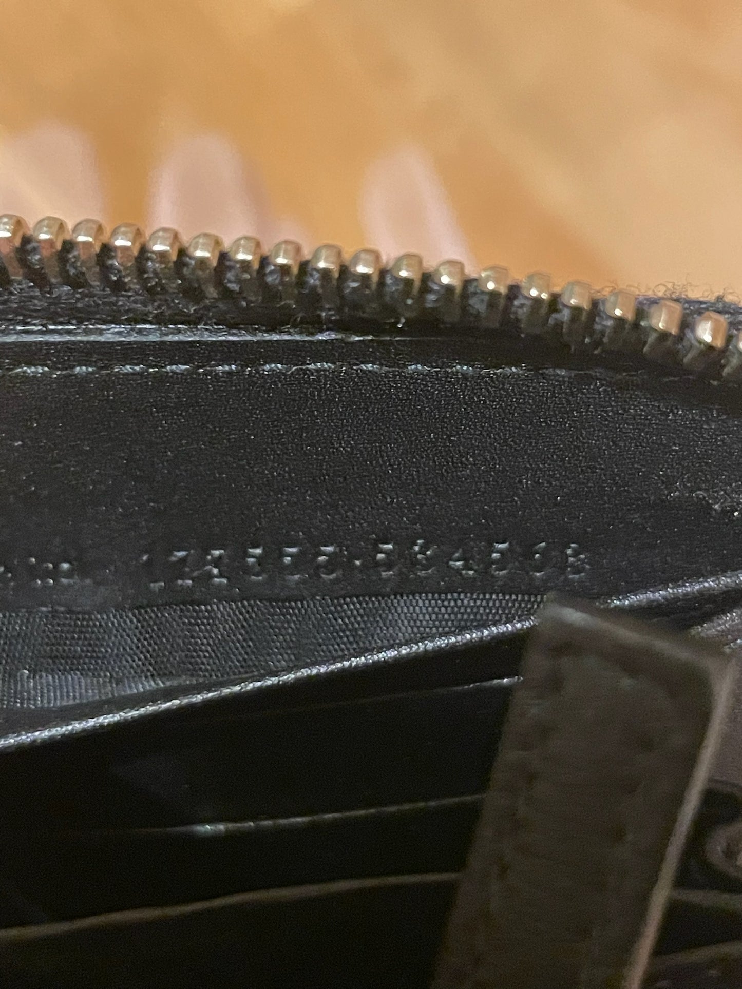 Saint Laurent Black Monogram Leather Wallet – YSL Logo Embossed