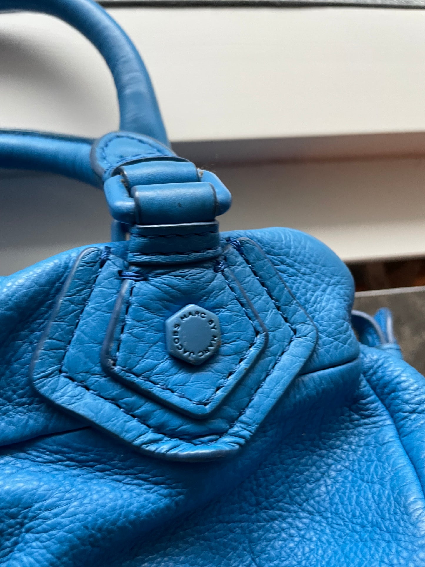 Marc by Marc Jacobs Classic Q Bag Baby Aidan Satchel – Blå