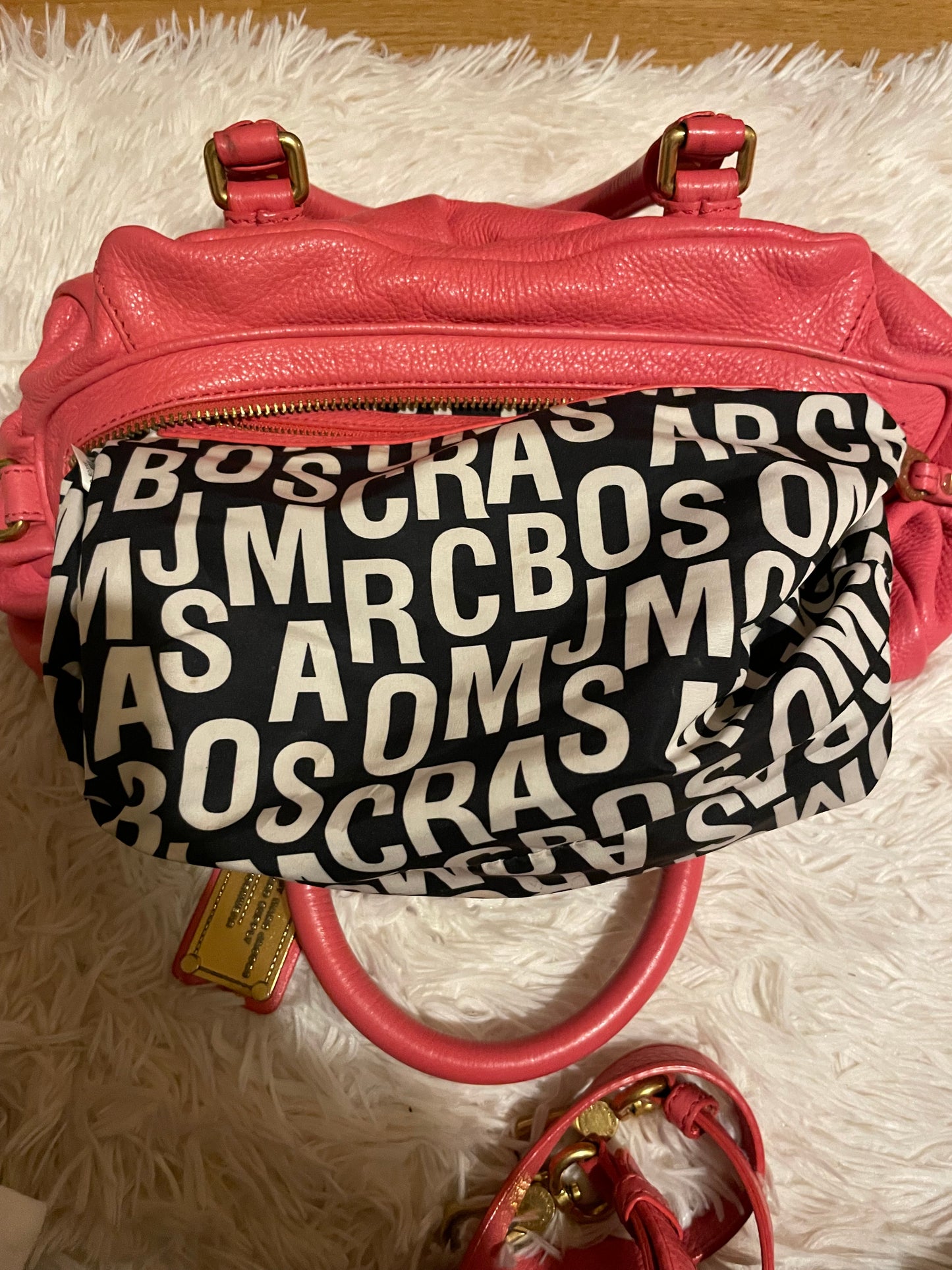 Marc by Marc Jacobs Classic Q Hillier Satchel – Coral Pink