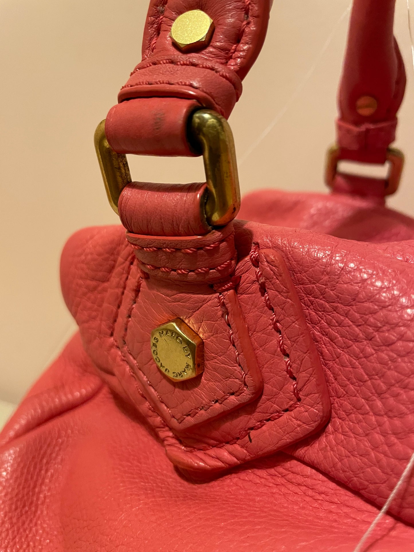 Marc by Marc Jacobs Classic Q Hillier Satchel – Coral Pink