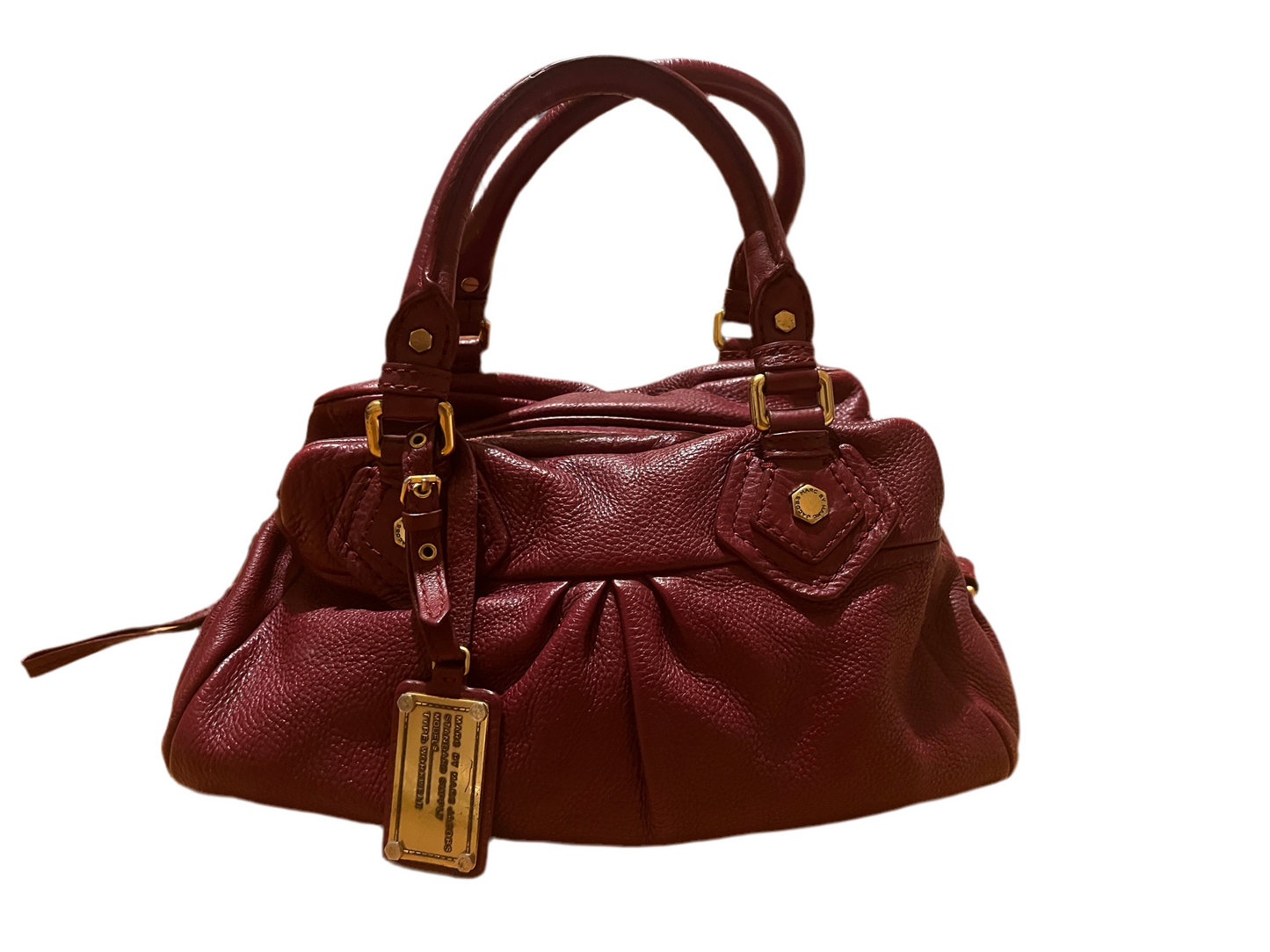 Marc by Marc Jacobs Classic Q Baby Aidan Satchel – Burgundy