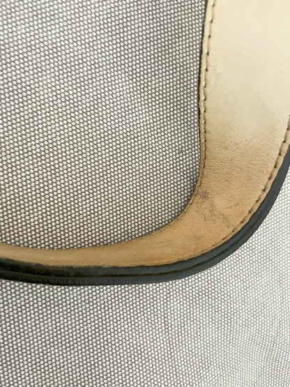 Chloé Silverado Tote Bag – White Leather, Horse Charm