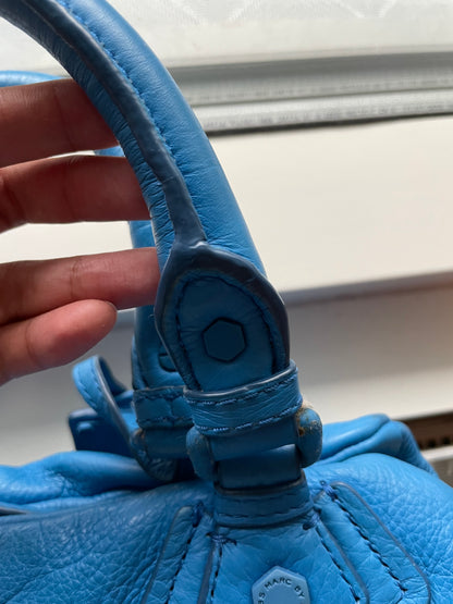 Marc by Marc Jacobs Classic Q Bag Baby Aidan Satchel – Blå