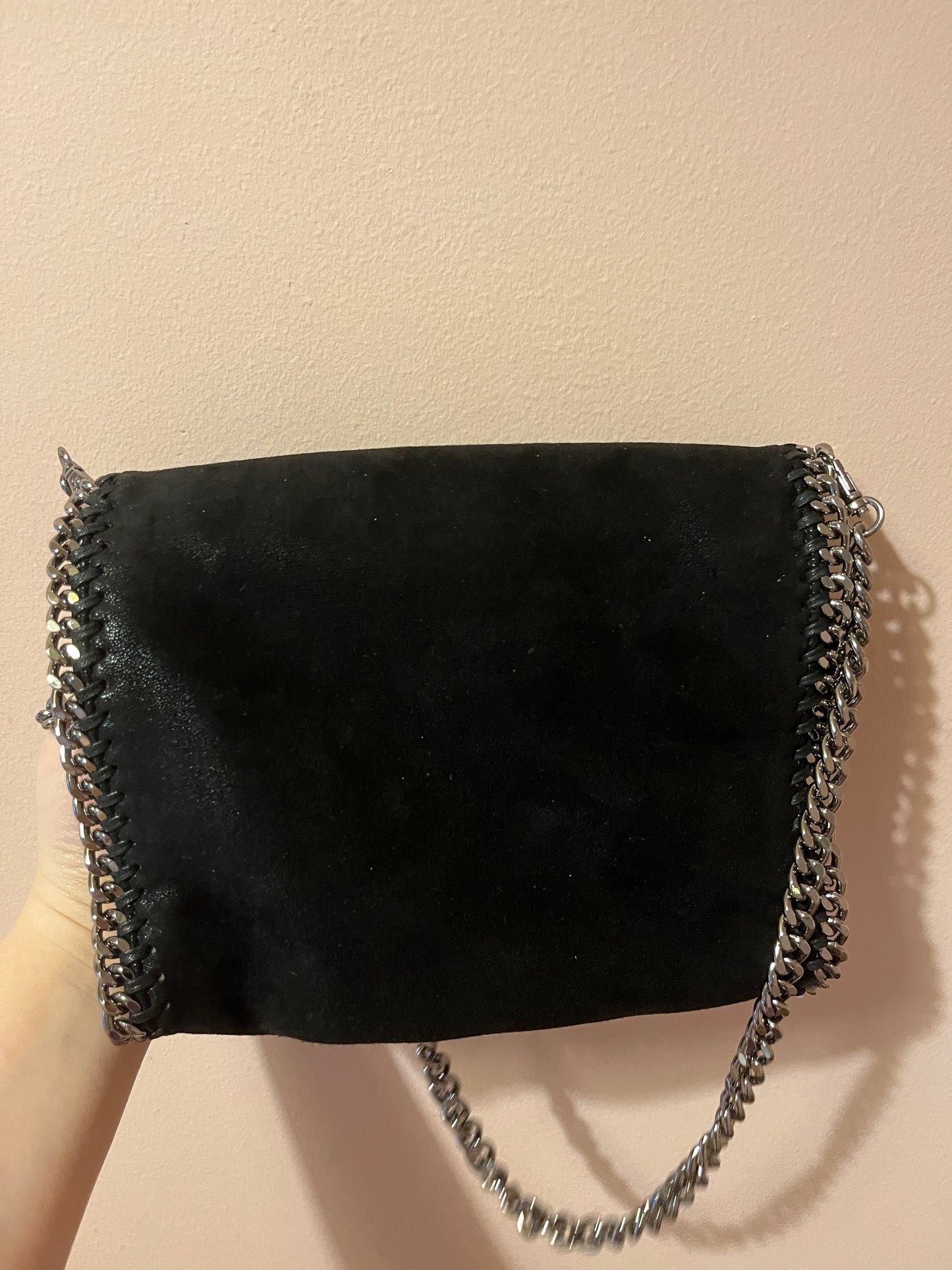 Stella McCartney Falabella Mini Skuldertaske – Sort