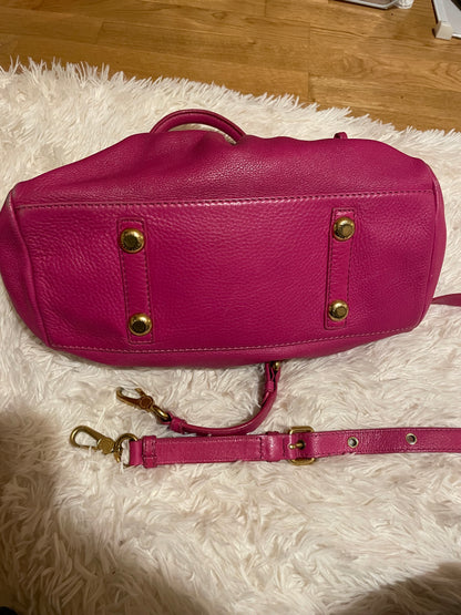 Marc by Marc Jacobs Classic Q Hillier Satchel – Hot Pink