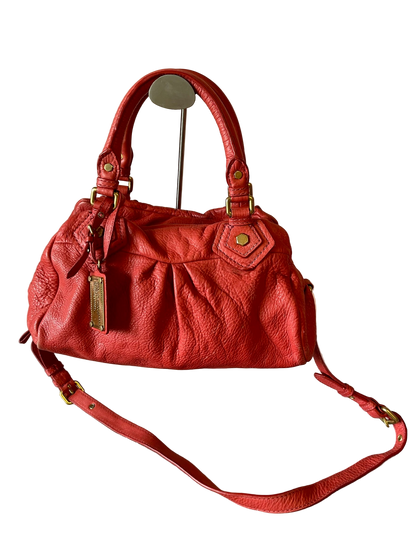 MARC BY MARC JACOBS Classic Q Baby Aidan Satchel – Red Leather