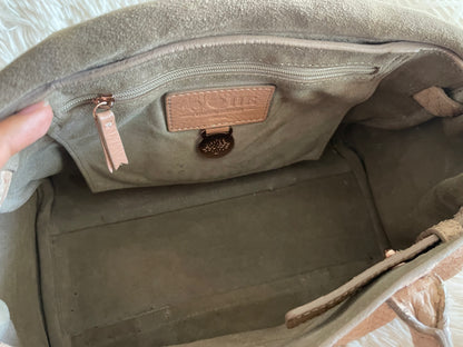 Mulberry Bayswater Limited Edition Tote Bag – Python Leather, Blush Pink