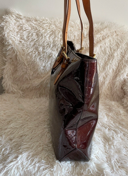 Louis Vuitton Vernis Reade PM Tote Bag – Amarante
