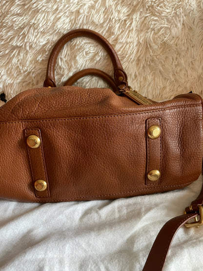 Marc by Marc Jacobs Classic Q Baby Aidan Satchel Bag– Brown