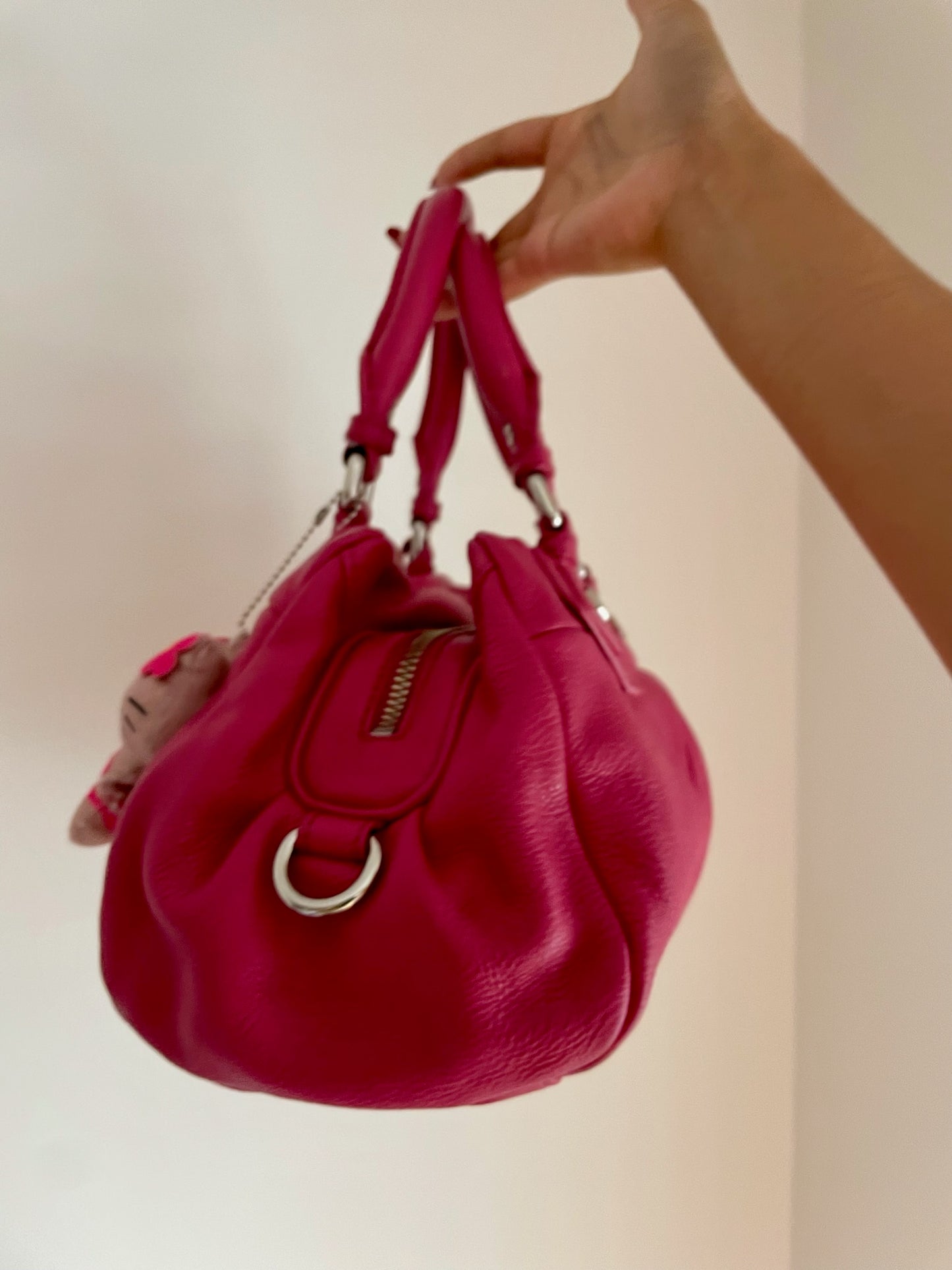 Marc by Marc Jacobs Classic Q Baby Aidan Satchel Bag– Pink