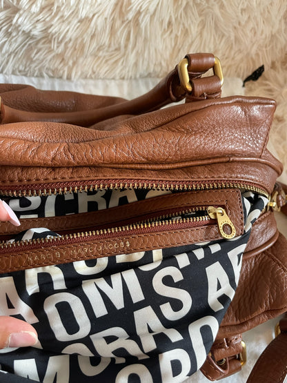 Marc by Marc Jacobs Classic Q Baby Aidan Satchel Bag– Brown