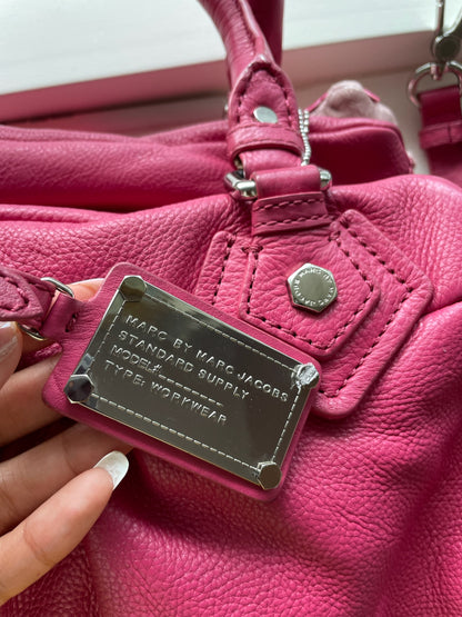 Marc by Marc Jacobs Classic Q Baby Aidan Satchel Bag– Pink