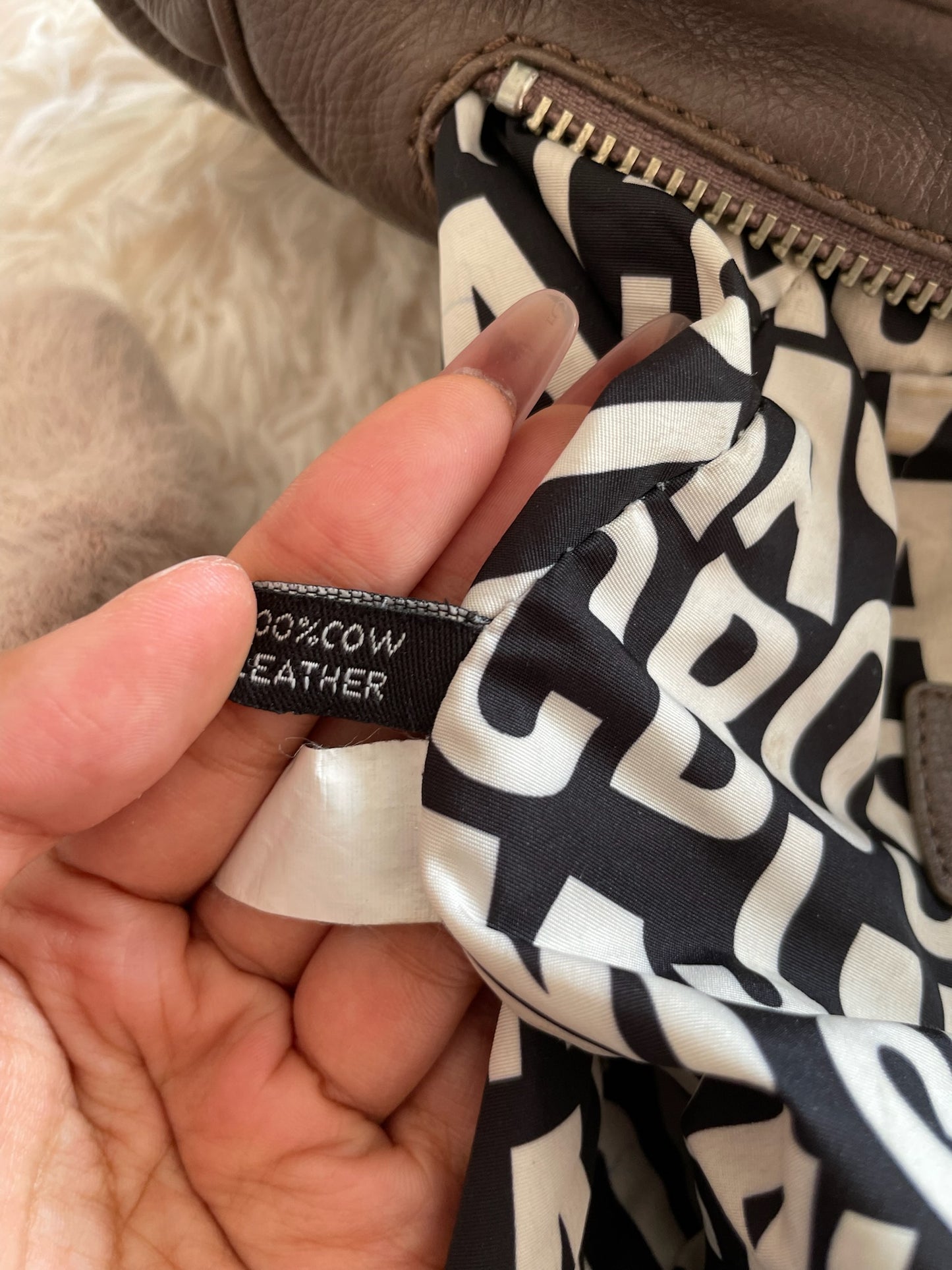 Marc by Marc Jacobs Classic Handbag – Taupe Brown