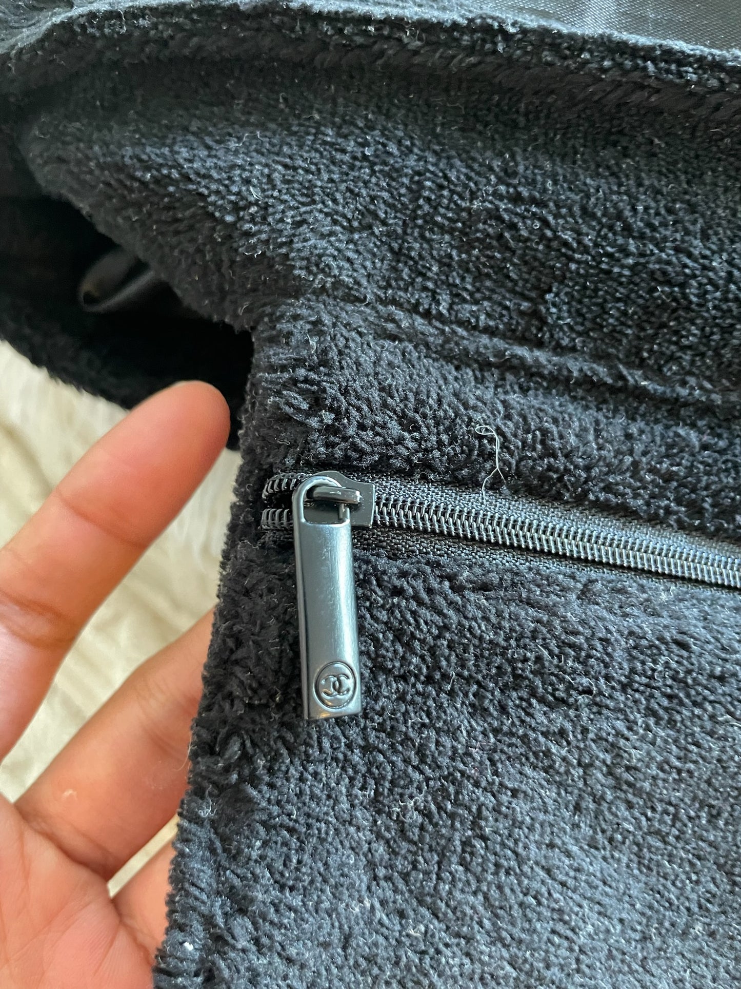 Chanel Terrycloth Shoulder Bag