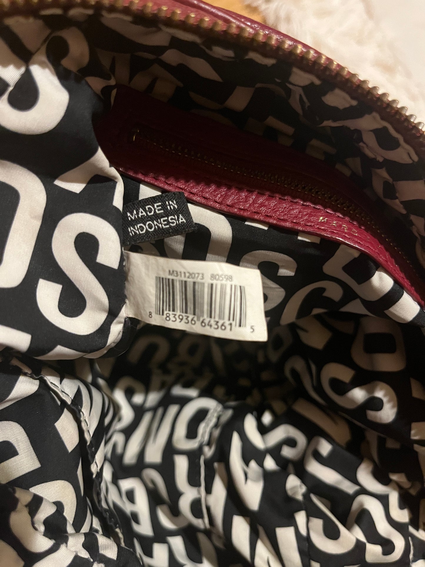 Marc by Marc Jacobs Classic Q Baby Aidan Satchel – Burgundy