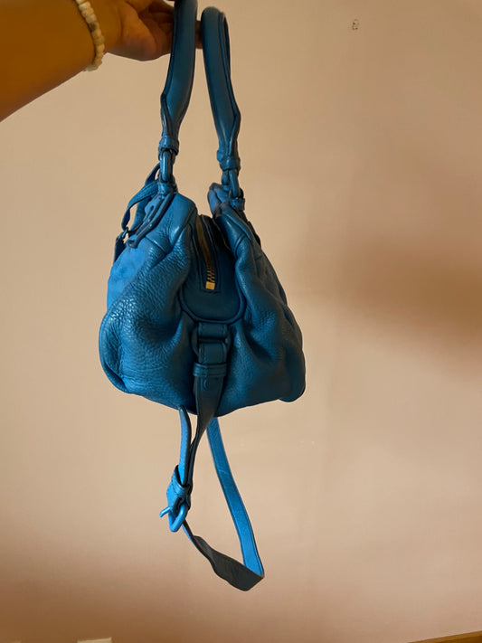 Marc by Marc Jacobs Classic Q Bag Baby Aidan Satchel – Blå
