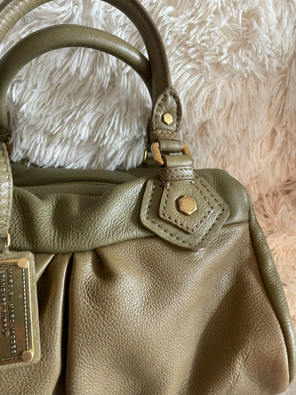 Marc by Marc Jacobs Classic Q Baby Aidan Satchel Bag– Olive Green