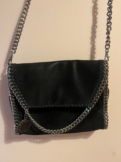 Stella McCartney Falabella Mini Skuldertaske – Sort