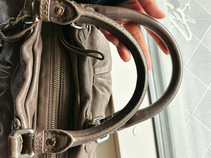 Marc by Marc Jacobs Classic Q Baby Aidan Satchel Bag – Taupe