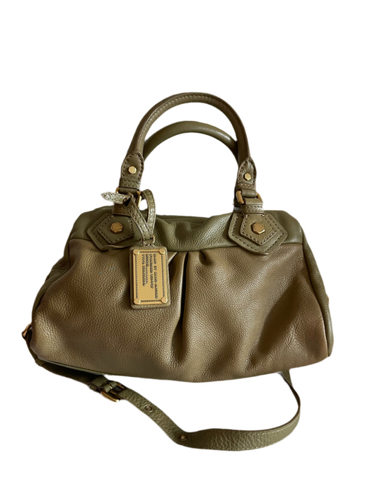 Marc by Marc Jacobs Classic Q Baby Aidan Satchel Bag– Olive Green